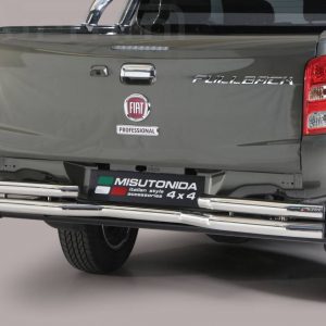 Fiat Fullback 2016 - Dupla csöves hajlított hátsó lökhárító - mt-105