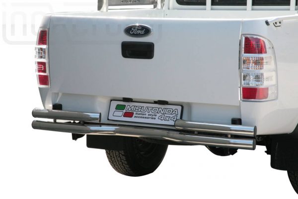 Ford Ranger Double Cab 2009 2011 - Dupla csöves hajlított hátsó lökhárító - mt-105