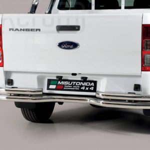 Ford Ranger Double Cab 2019 - Dupla csöves hajlított hátsó lökhárító - mt-106