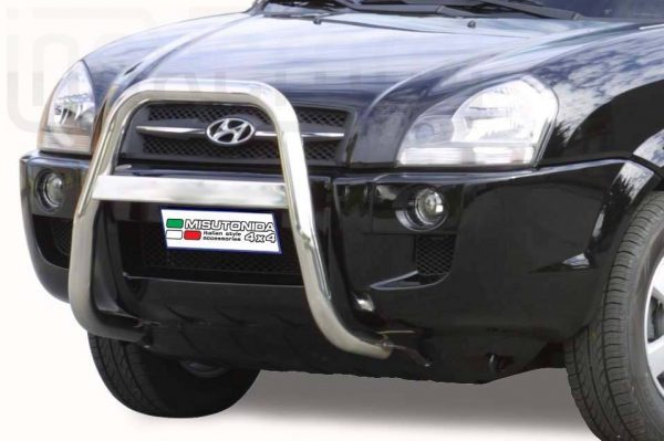 Hyundai Tucson 2004 2014 - EU engedélyes Gallytörő rács - magasított - mt-214