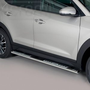 Hyundai Tucson 2018 - ovális oldalfellépő betéttel - mt-111