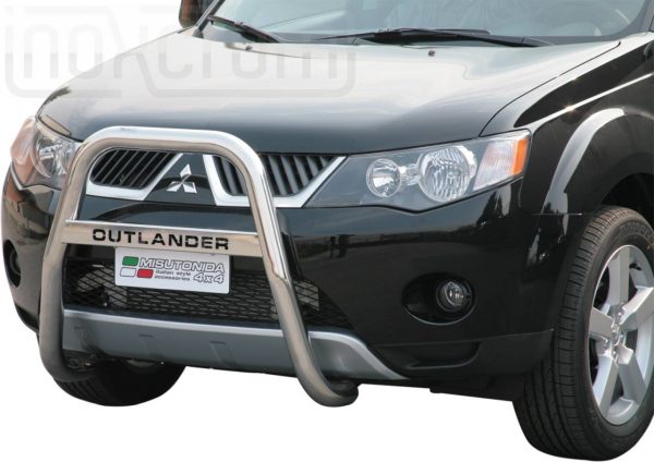 Mitsubishi Outlander 2007 2009 - EU engedélyes Gallytörő rács - magasított feliratos - mt-218