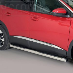 Peugeot 3008 2016 - Csőküszöb, műanyag betéttel - mt-179