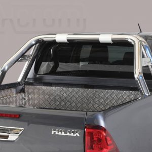 Toyota Hi Lux Double Cab 2016 2018 - Dupla borulásvédő - összekötővel rövid - mt-239