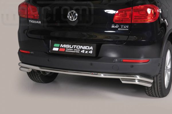 Volkswagen Tiguan 2011 2015 - Hajlított hátsó lökhárító - mt-110
